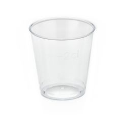 Plastic Shot Glass 2cl (Go-Pak)