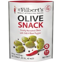 Chilli & Black Pepper Olives (Mr Filbert's)