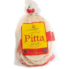 200389C White Pitta Breads (Leicester Bakery)
