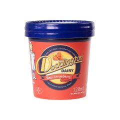 204907C Real Strawberry Ice Cream Ind Tubs (Doddington Dairy)