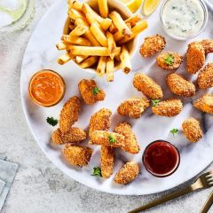 Gluten Free Wholetail Scampi (Whitby Seafoods)