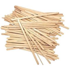 309435S 7" Wooden Stirrers (Edenware)