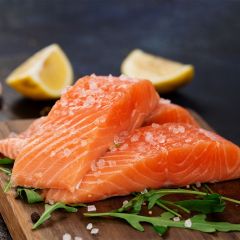 FISH003 Skin On Salmon Fillet Portions