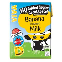 307076C Banana Flavour Milk (Viva)
