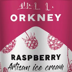 Raspberry Ice Cream (Orkney) Napoli