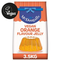 308884S Orange Vegetarian Jelly Crystals (McDougalls)