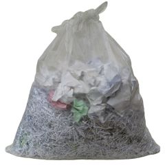 309693C Clear Refuse Sacks (Polymax)