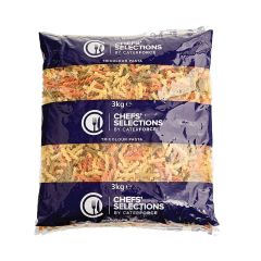 309376c Tricolour Pasta Spirals (Chefs Selections)