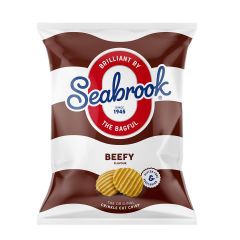 309646C Beefy Crisps (Seabrook)
