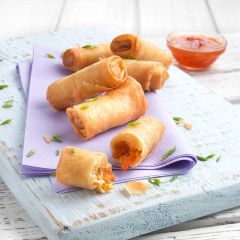 205939C Mini Vegetable Spring Rolls (Daloon)
