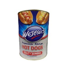 302201S Jumbo Hot Dogs 7.5" (Westlers)