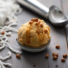 206401C Vegan Caramel Ice Cream (Handmade Ice Cream)