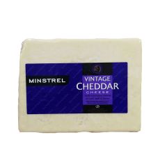 307486C Vintage Cheddar 2.5kg Half Block (Minstrel)