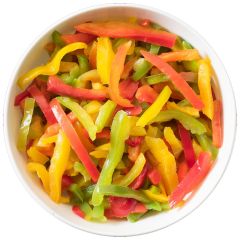 201698C Sliced Mixed Peppers (Greens)