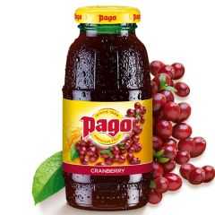 308531C Pago Cranberry Glass Bottles