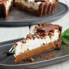 201347C Toffee Flavour Crunch Pie (Sidoli)