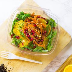 Hinged Deli Lid Container 16oz (Vegware)