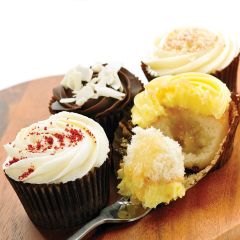 204649C Coffee Shop Cup Cake Selection (Handmade)
