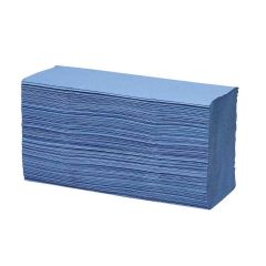305486C Centre Fold Blue Paper Hand Towels