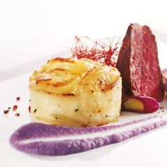 Potato Gratin with Summer Truffle (Traiteur de Paris)