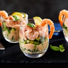 205818C Cooked & Peeled King Prawns 31/40 (Arctic Royal)