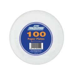 302080C Paper Plates 18cm/7"