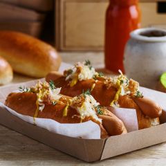 206480C Brioche Hot Dog Roll (Panesco)
