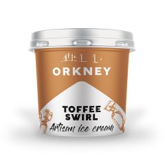Toffee Swirl Ice Cream Tubs (Orkney)