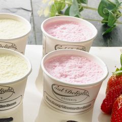 202459C Strawberry Ice Cream Tubs (Cooldelight)