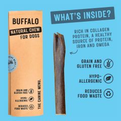 Canine Buffalo Dog Chews (Canine Menu)