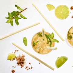 Edible Lime Straws (Sorbos)