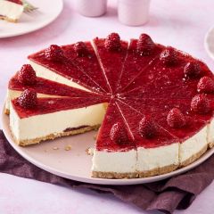 206575C White Chocolate & Raspberry Cheesecake (Pete's Patisserie)