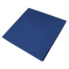 309595S Blue (Indigo) Napkins 33cm 2ply (Swantex)