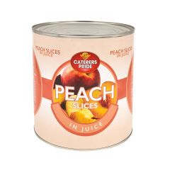 303842S Peach Slices in Juice (Caterers Choice)