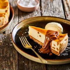 Salted Caramel Ricotta Cheesecake (Chefs Selections)