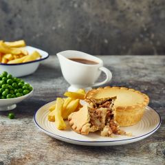 201919C Unbaked Meat & Potato Pie (Wrights)