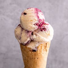 205318C Blackcurrant & Cream Ice Cream (English Lakes) Napoli