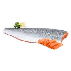 FISH017 Sliced Smoked Salmon Side (skin on) (chilled)