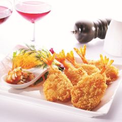 205820S Breaded Butterfly King Prawns (Pacific West)