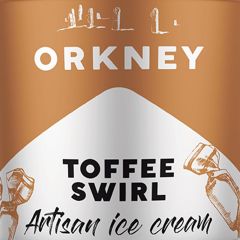 Toffee Swirl Ice Cream (Orkney) Napoli