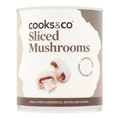 302972S Sliced Mushrooms (Cooks & Co)