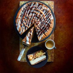 Cinnamon Swirl Cheesecake (Mademoiselle)