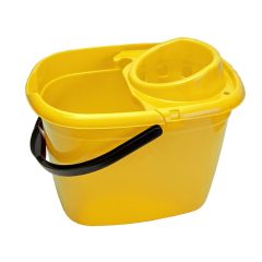 309780C Mop Bucket Yellow 15lt and Wringer