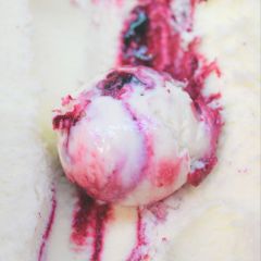 Black Cherry Whim Wham Ice Cream (Cream o' Galloway) Napoli