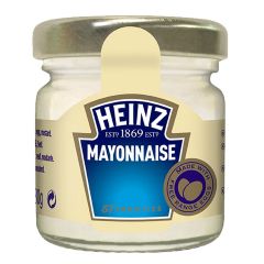 308536C Mayonnaise (mini glass jars) (Heinz)