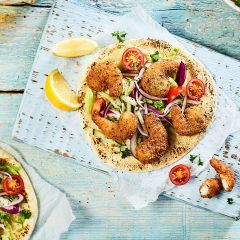 Breaded Garlic & Herb King Prawns (Whitby)