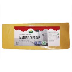 304673C Mature Coloured Cheddar 5kg Full Block (Arla)