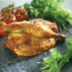 205972C Cooked Half Roast Chickens 397-470g (Forresters)