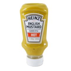 308090C Hot English Mustard (squeezy bottles) (Heinz)