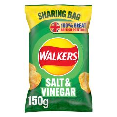 Salt & Vinegar Sharing Bag Crisps (Walkers)